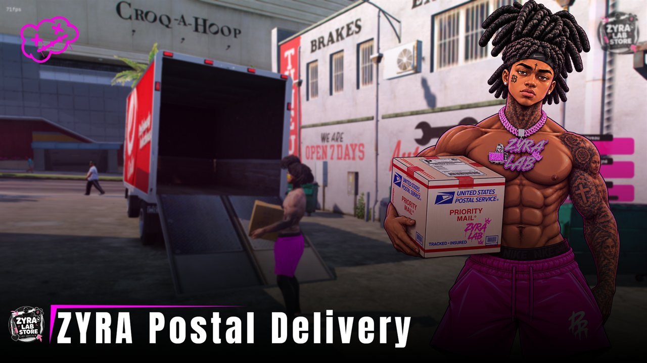 ZYRA Postal Delivery