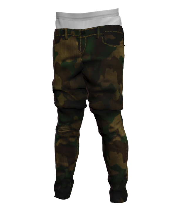 Male Drip Pants 025
