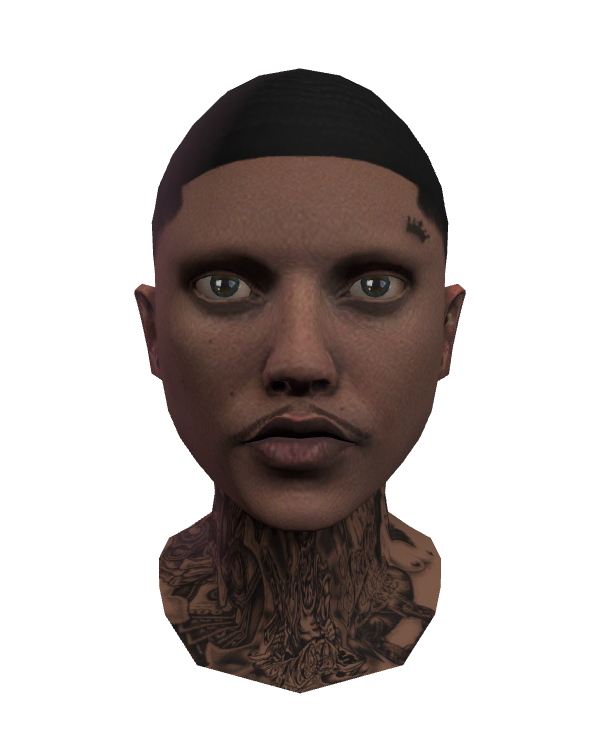 Male Face 026 Latino