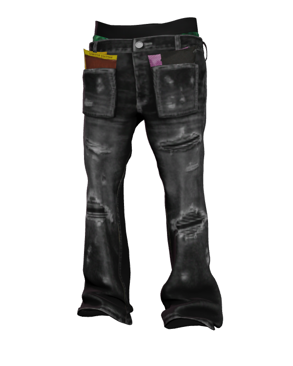 Male Drip Pants 043