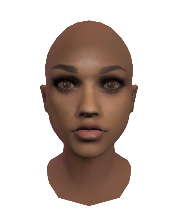 Female Face 032 Arab