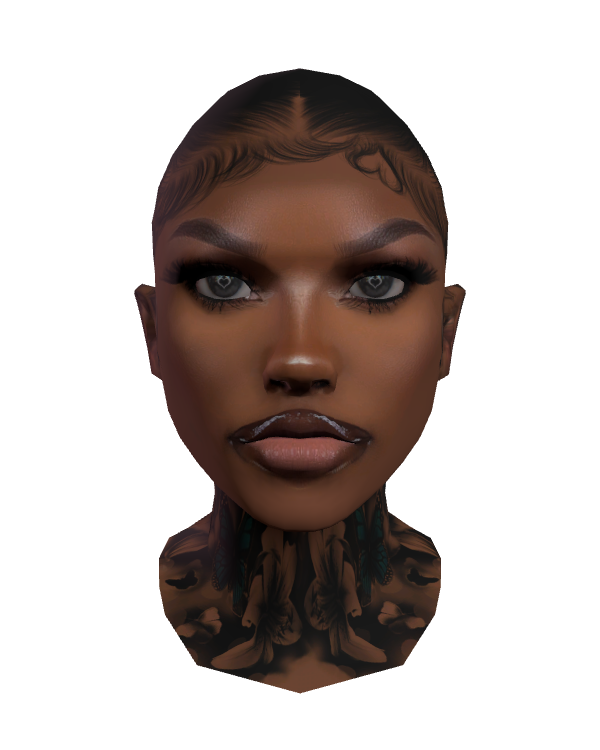 Female Face 030 Pakistani