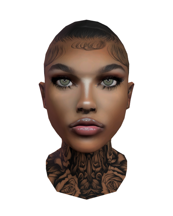 Female Face 006 Chinese
