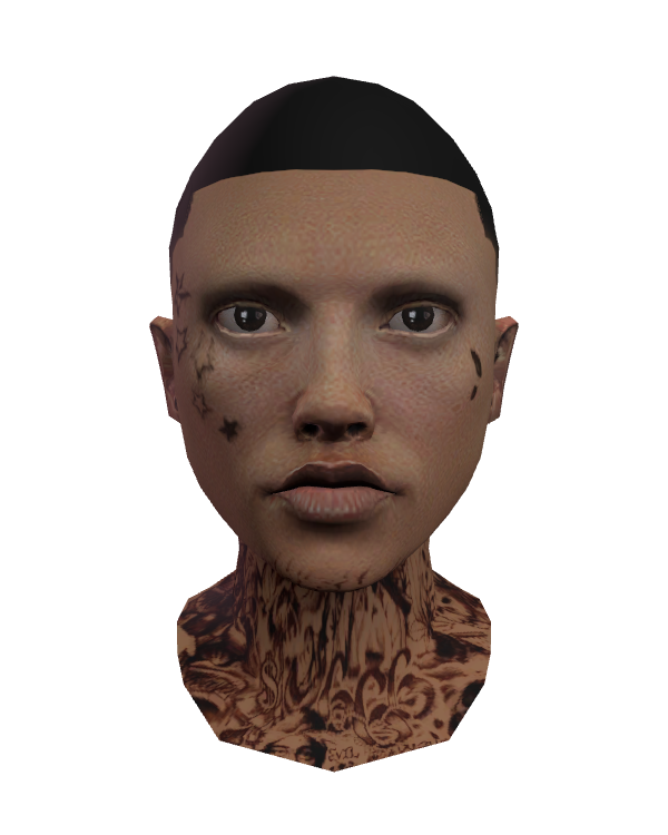 Male Face 028 Chinese