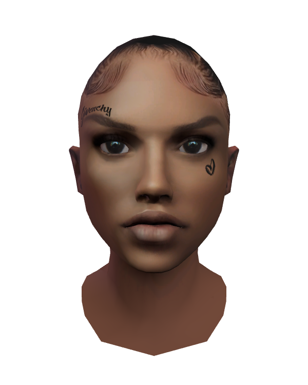 Female Face 009 Pakistani