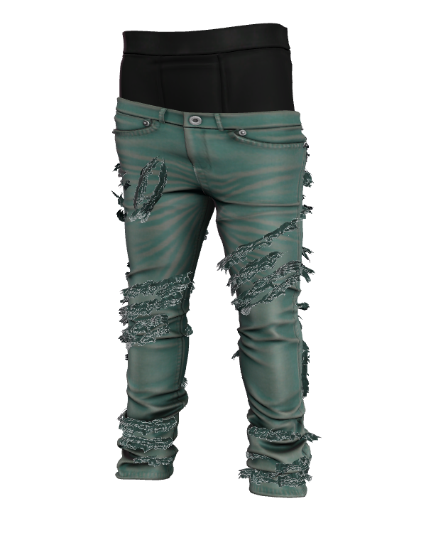 Male Drip Pants 056