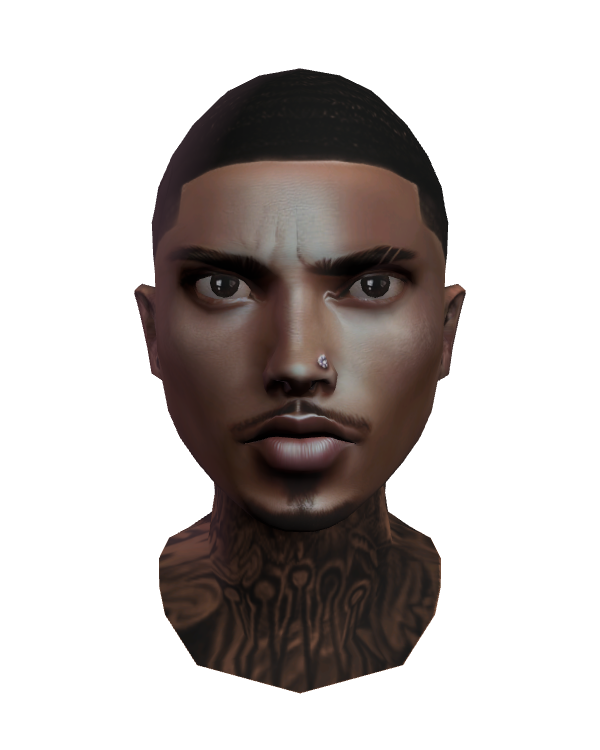 Male Face 031 Arab