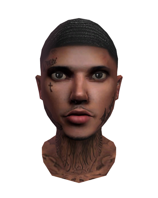 Male Face 004 Latino