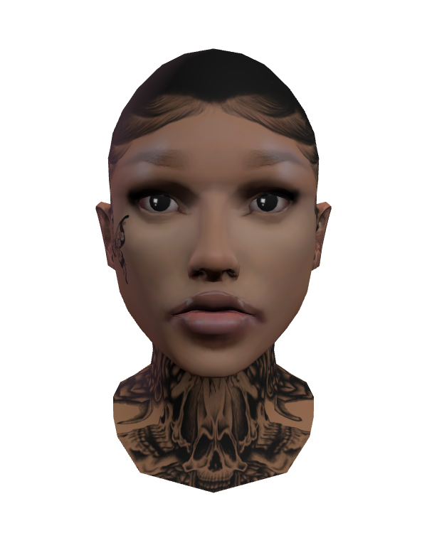 Female Face 017 Chinese