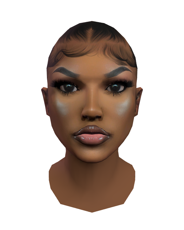 Female Face 031 Arab