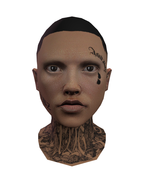 Male Face 018 Chinese