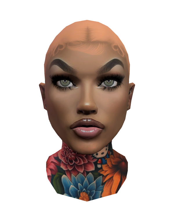 Female Face 028 Chinese