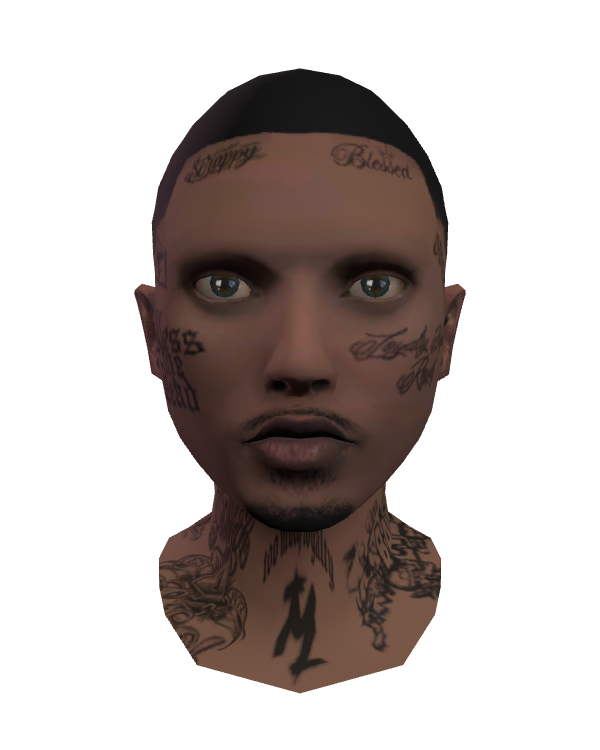 Male Face 025 Latino