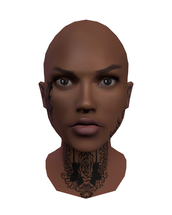 Female Face 019 Pakistani