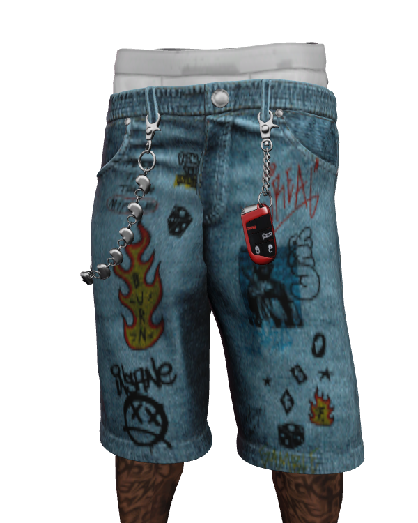 Male Drip Pants 060