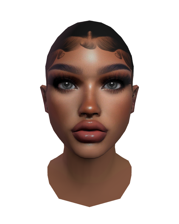Female Face 020 Arab