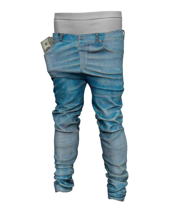 Male Drip Pants 062