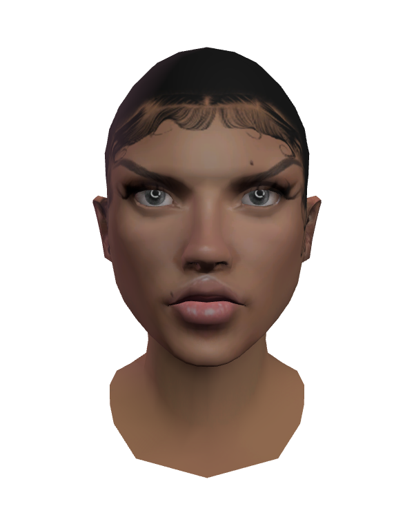 Female Face 018 Chinese