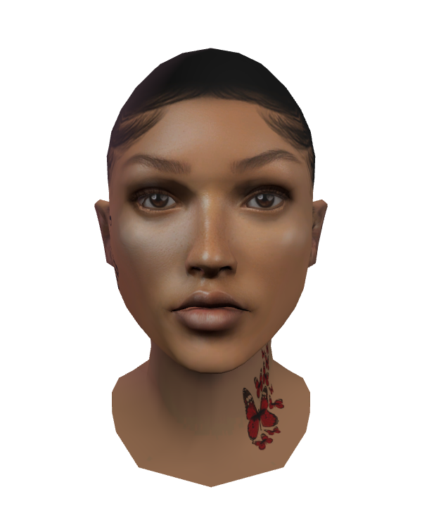 Female Face 007 Chinese