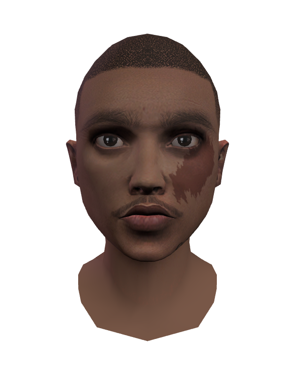 Male Face 016 Latino