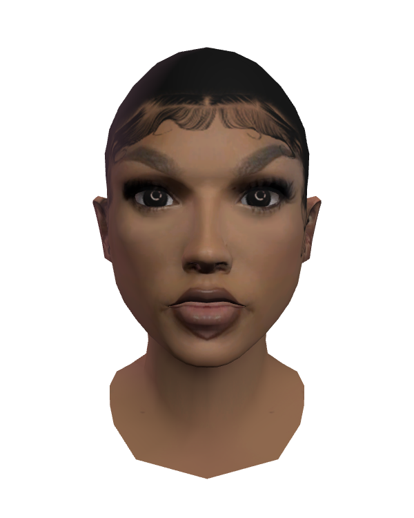 Female Face 027 Chinese